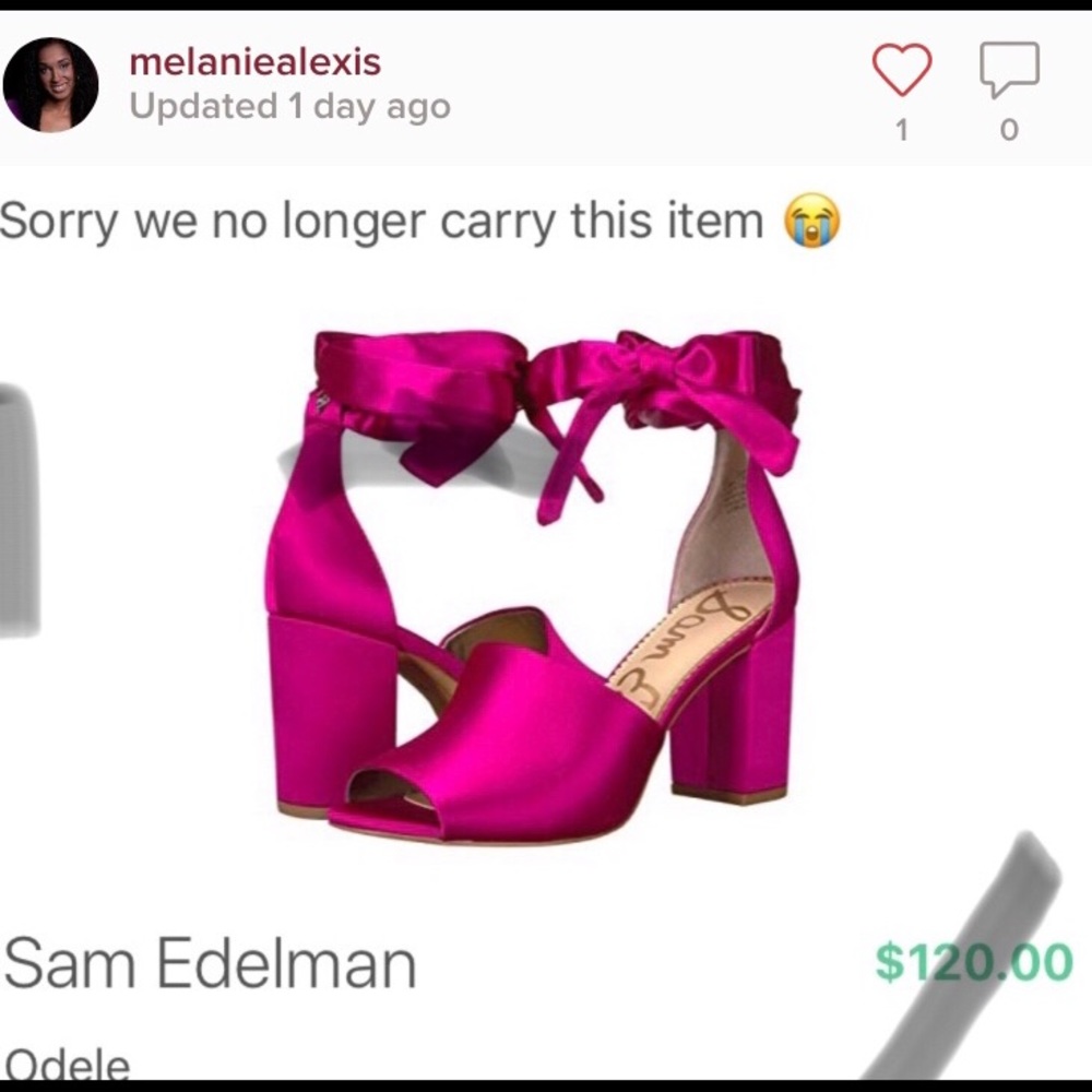 Sam Edelman Odele peep toe heels